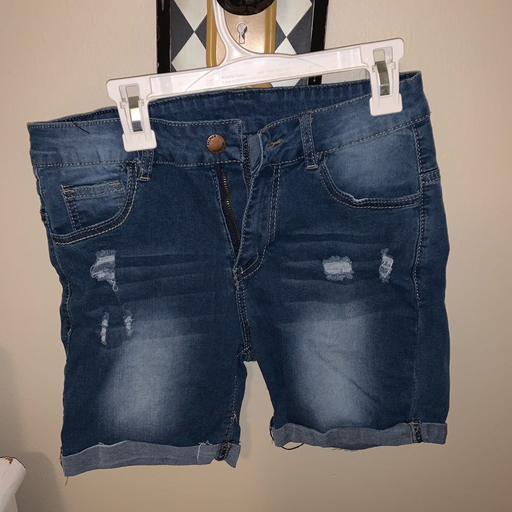 jean shorts